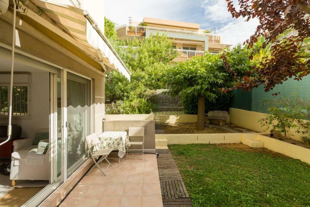Villa Soraya , Quiet Location With Big Garden Near Beach And Old Town Of 尼斯 外观 照片